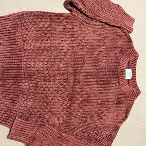 Women's Cozy Knit Sweater - Pink